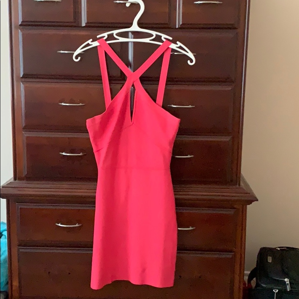 BCBG corral cocktail dress